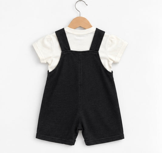 Boys Wild Cute Dungaree Set