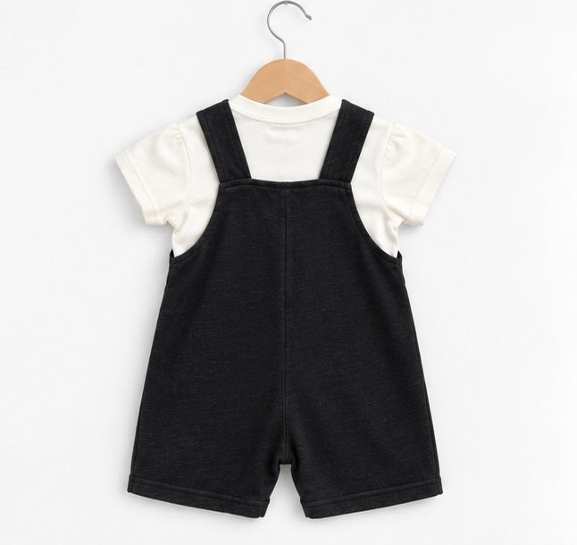 Boys Wild Cute Dungaree Set