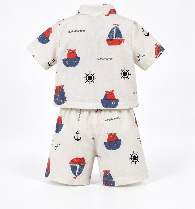 Boys Sea Man Co-ord Set