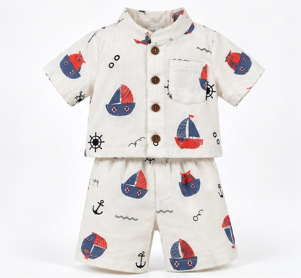 Boys Sea Man Co-ord Set