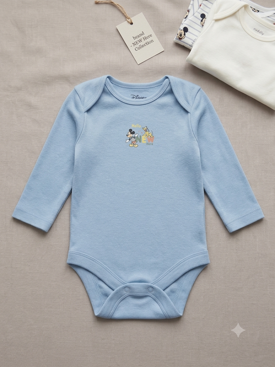 Baby Onesies Bodysuit - Full Sleeve - Design 9