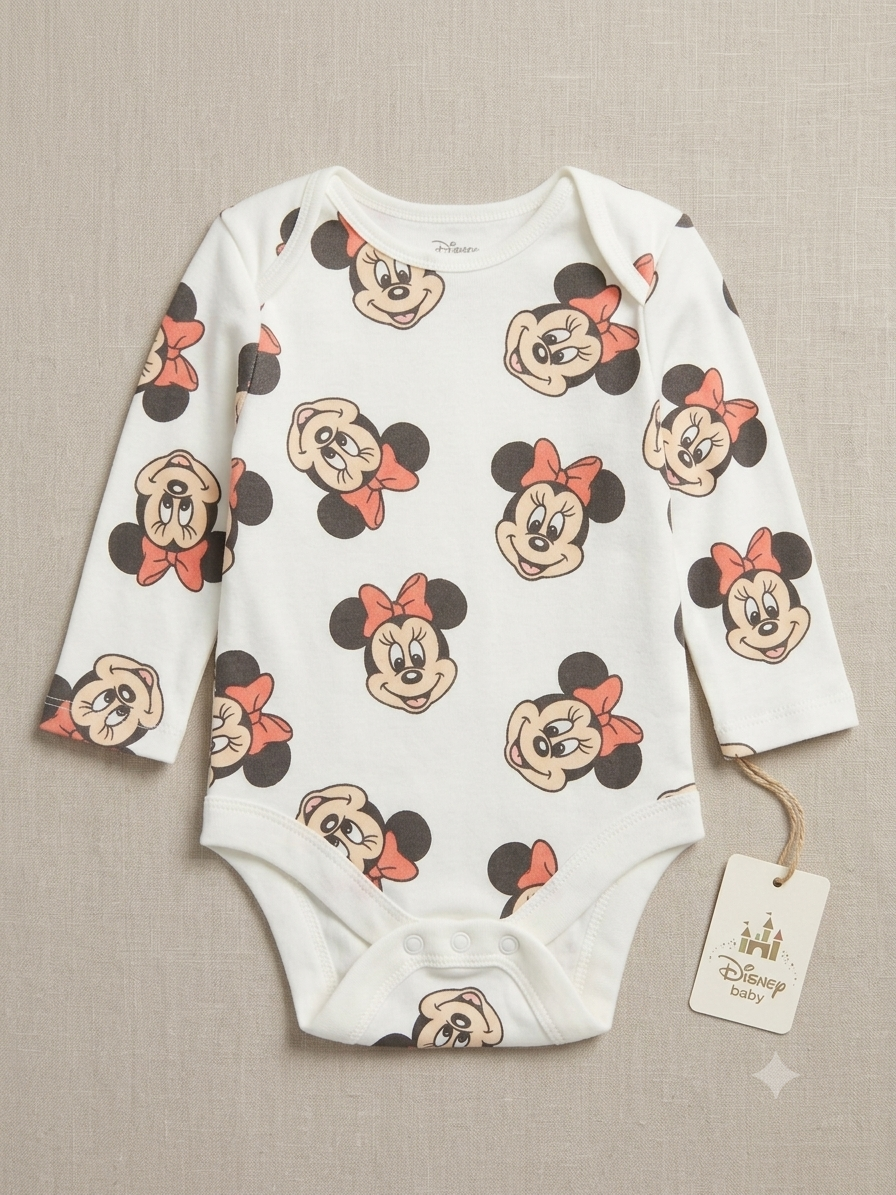 Baby Onesies Bodysuit - Full Sleeve - Design 7