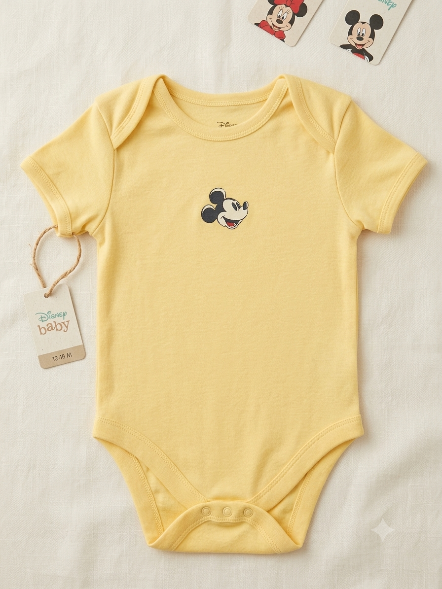 Baby Onesies Bodysuit - Half Sleeve - Design 5