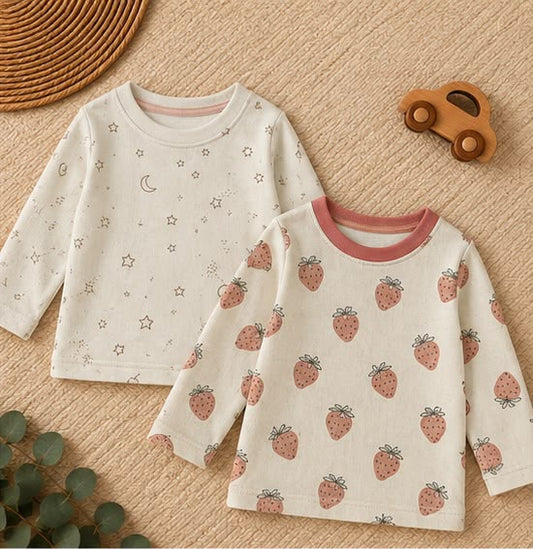 2 Piece Stars & Berries Tee Combo