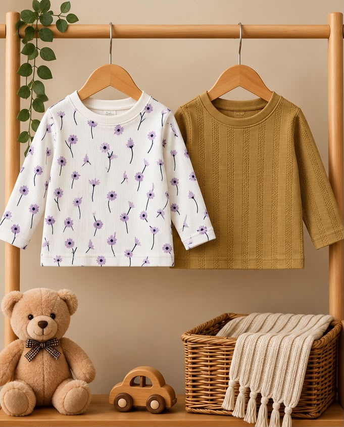 2 Piece Garden Whispers Tee Combo