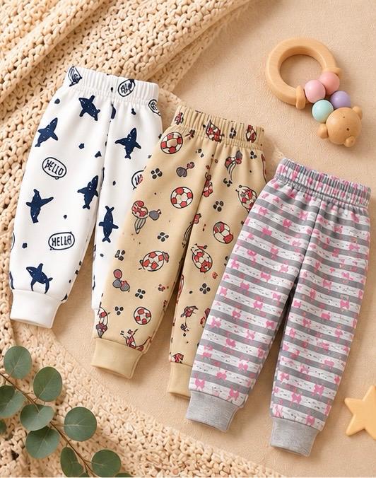 3 Piece Hello Fun Baby Pants Combo