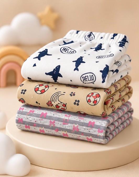 3 Piece Hello Fun Baby Pants Combo