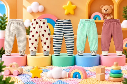 5 Pattern Pants Combo Set-8