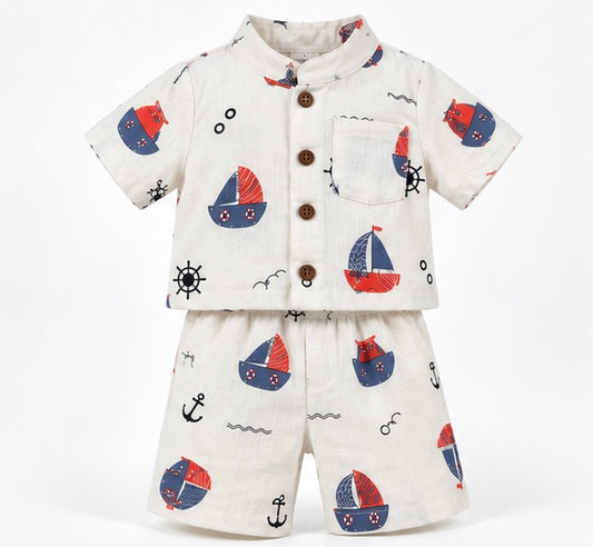 Boys Sea Man Co-ord Set