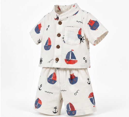 Boys Sea Man Co-ord Set