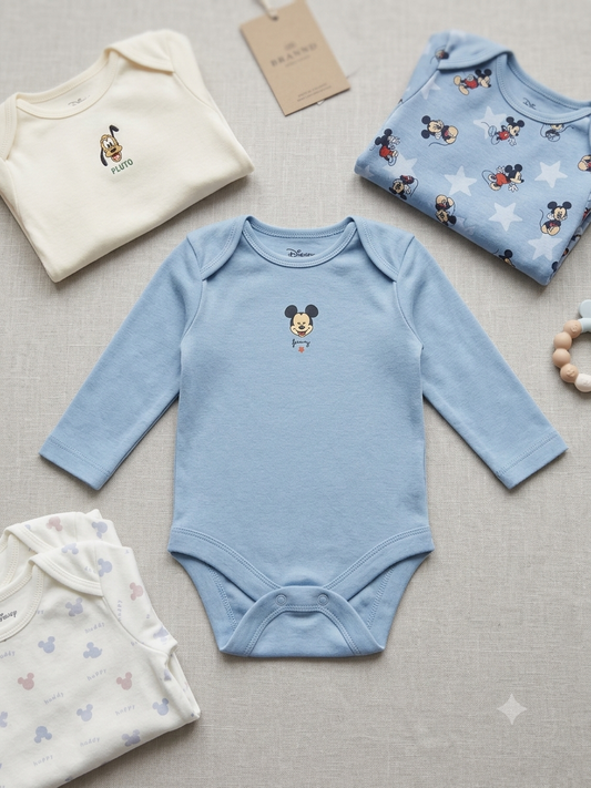 Baby Onesies Bodysuit - Full Sleeve - Design 10