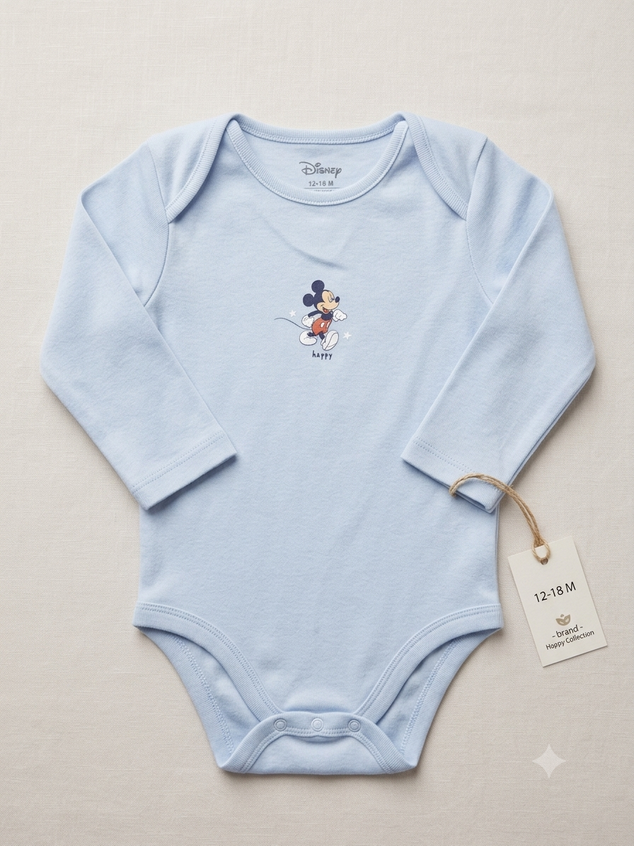 Baby Onesies Bodysuit - Full Sleeve - Design 8