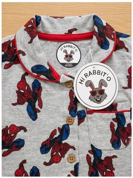 Boys Spider-Man Print 2 Piece Set