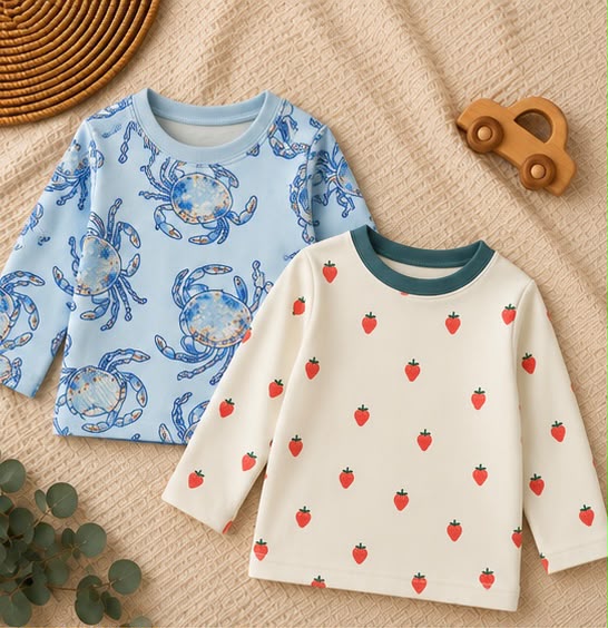 2 Piece Ocean & Berry Tee Combo
