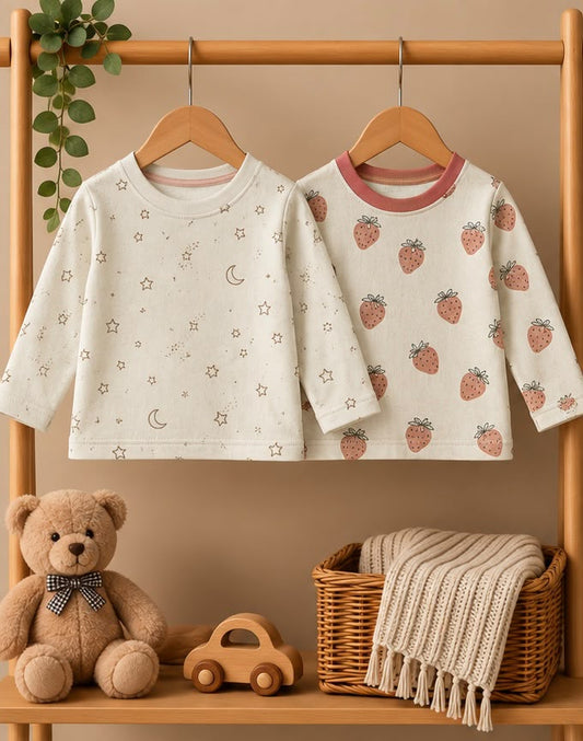 2 Piece Stars & Berries Tee Combo