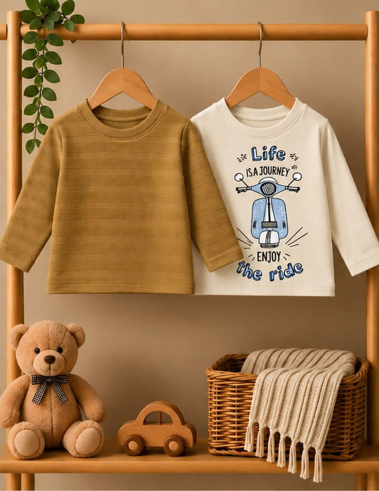 2 Piece Adventure Scooter Tee Combo