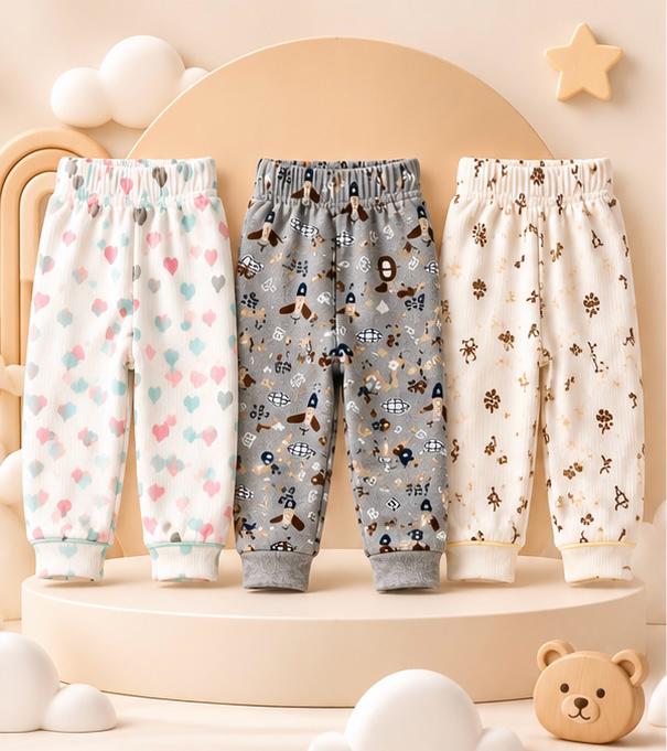 3 Piece Baby Pants Combo