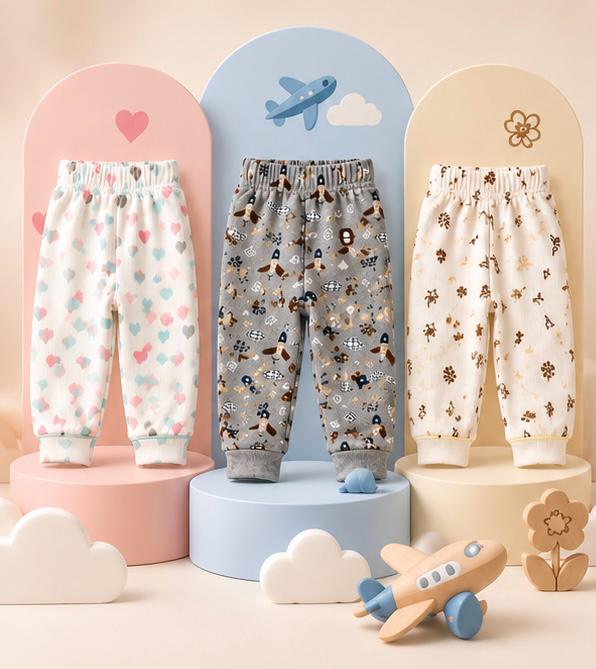 3 Piece Baby Pants Combo
