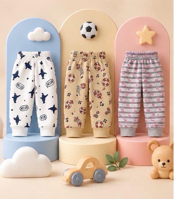 3 Piece Hello Fun Baby Pants Combo